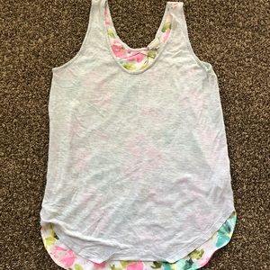 Floral tank top